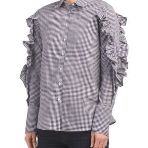 ROMEO & JULIET COUTURE Ruffle Top